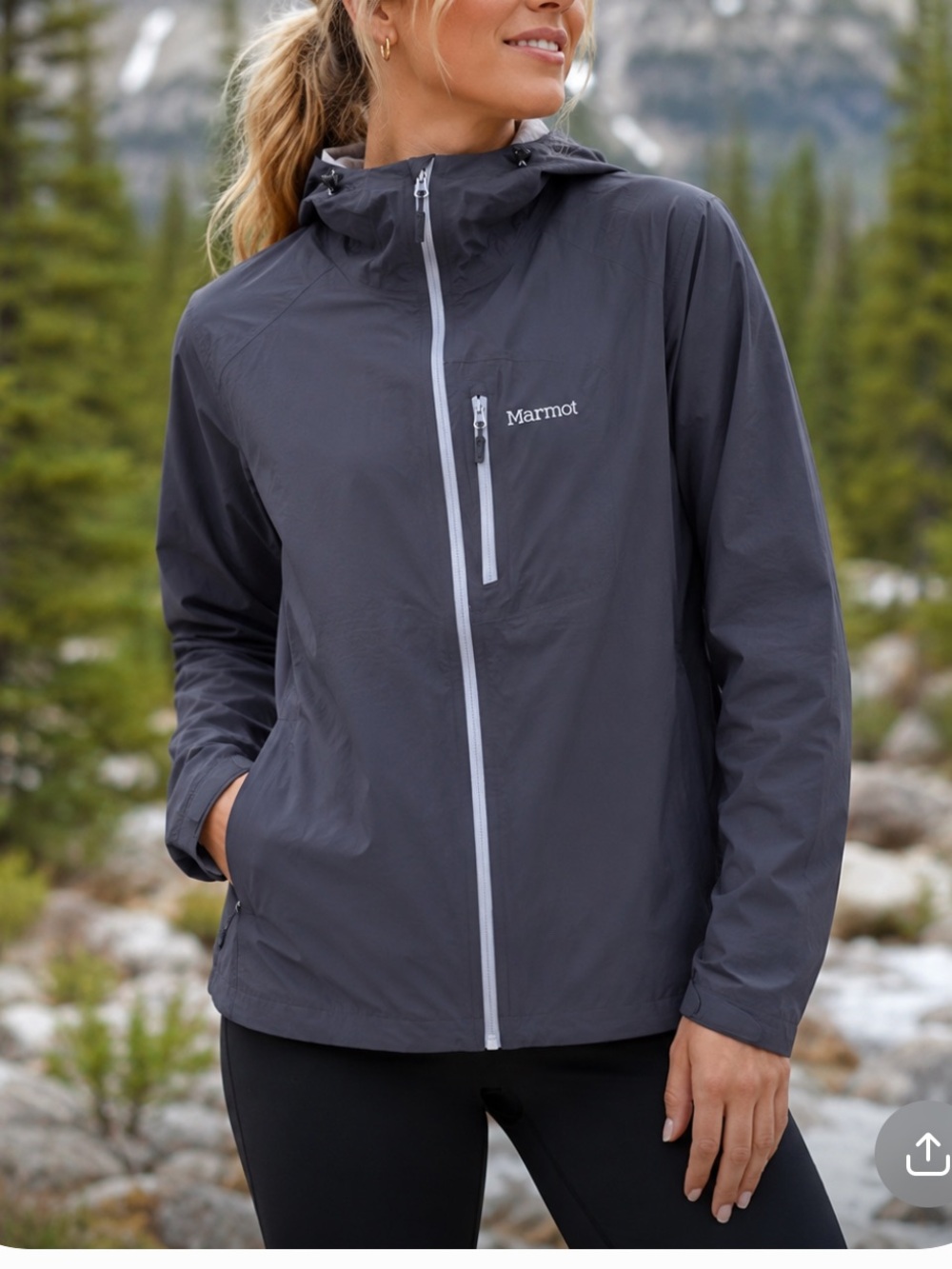 Marmot Essence Women's Hooded Lightweight Rain Jacket